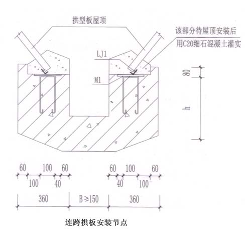 無(wú)梁拱形屋面圖片